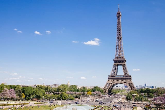 Romantische bestemmingen in Europa: Parijs