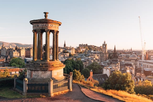 Romantische bestemmingen in Europa: Edinburgh 